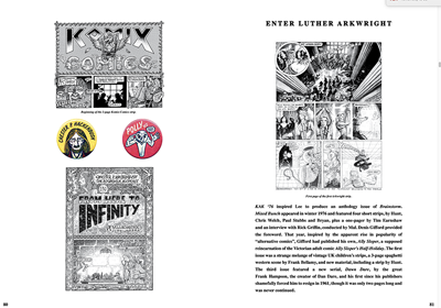 Preview page from Bryan Talbot: the Father of the British Graphic Novel