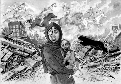 Cartoonists launch Cartoonists For Gaza to respond to the humanitarian crisis in Palestine. 