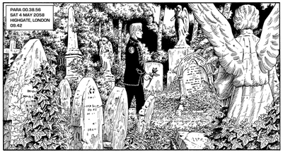 Sample panel from the Legend of Luther Arkwright