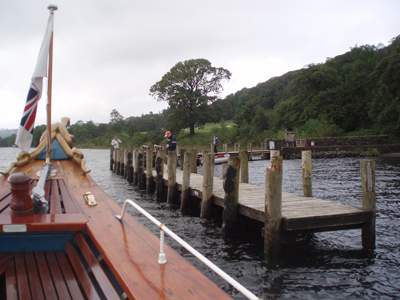 This jetty is based on ones in Coniston Water.