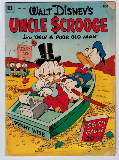 a homage to Carl Bark’s Uncle Scrooge!