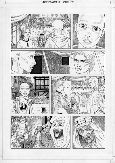 Page 17 - Ink on paper, 29.7 x 42cm - £400