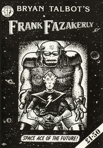 The cover to Frank Fazakerly by Bryan Talbot