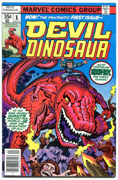I made him a T. Rex as the animal perfectly fitted the vicious, amoral, merciless and terrifying aspects of his character. His skin is red in a tribute to Jack Kirby’s Devil Dinosaur.