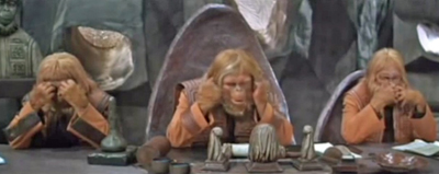 They were referenced in the trial scene in The Planet of the Apes (1968)