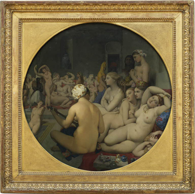 Loosely based on The Turkish Bath by Jean-Auguste-Dominique Ingres (1780 – 1867).